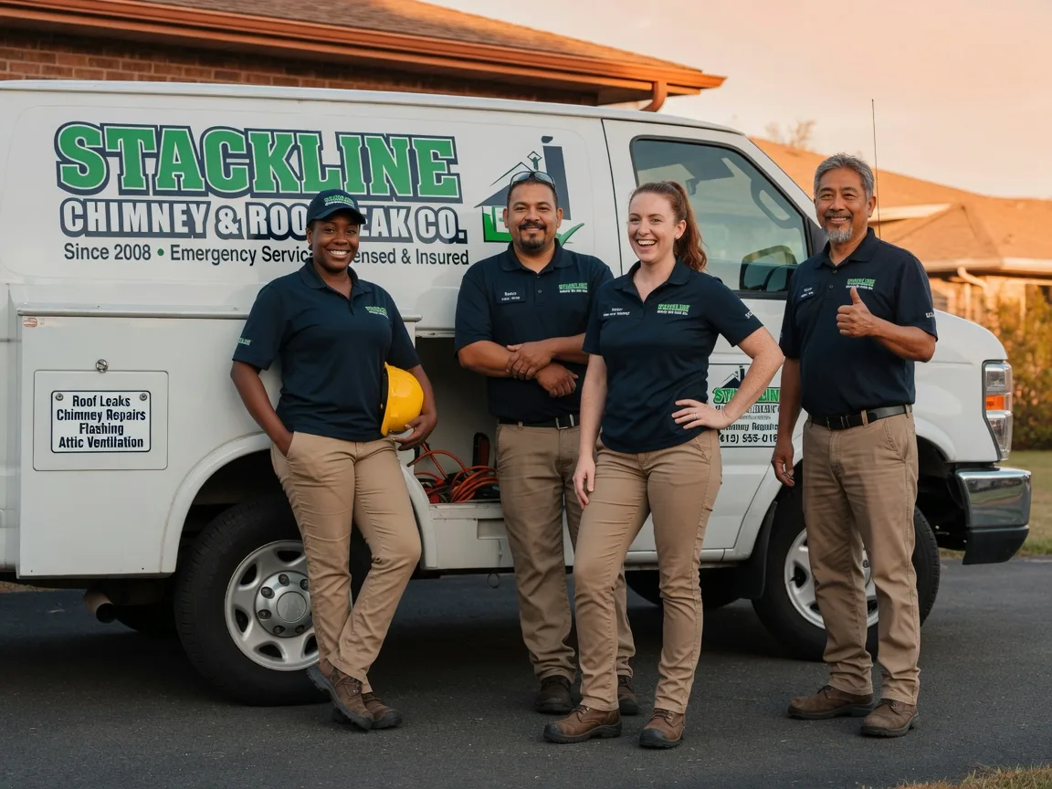 Chimney flashing repair company in Mountainburg, AR
